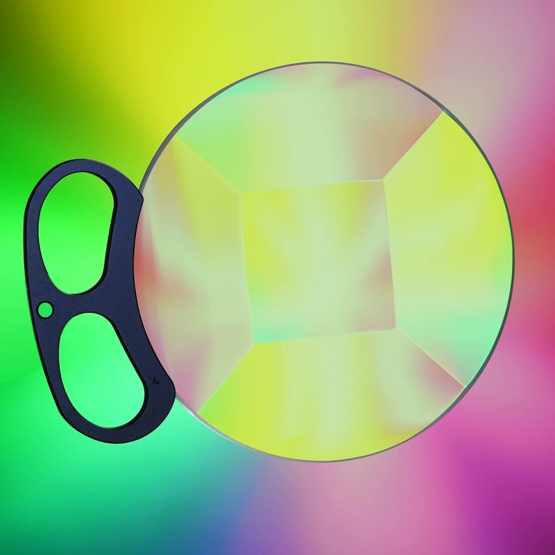 Lighting Effect In Photography - 150mm Handgehaltener Prismenfilter Vortex Swirl Edge