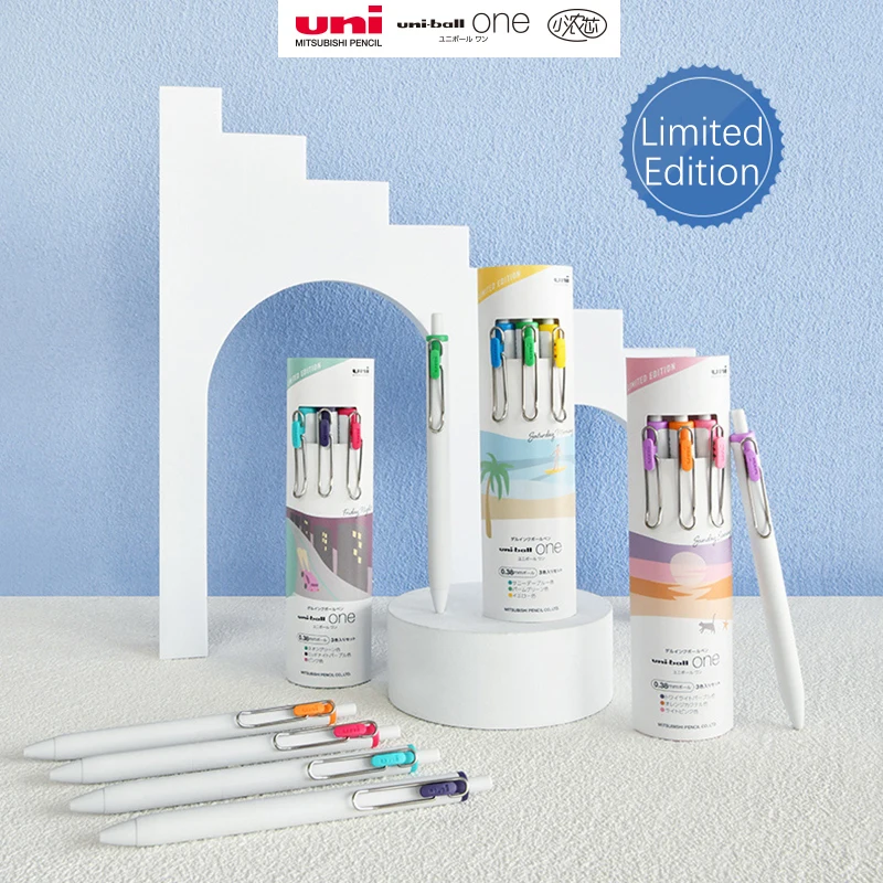 Coloured Gel Set - Gelstift, limitiertes Set, Farbtinte, 0,38/0,5 mm,