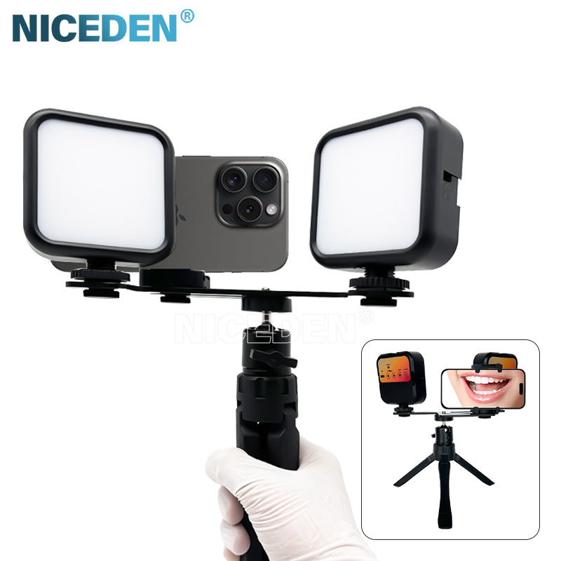 Photography Lighting Flash - Niceden Dental tragbare Blitzlicht-Fotografieausrüstung, handgeführte Mundbeleuchtung