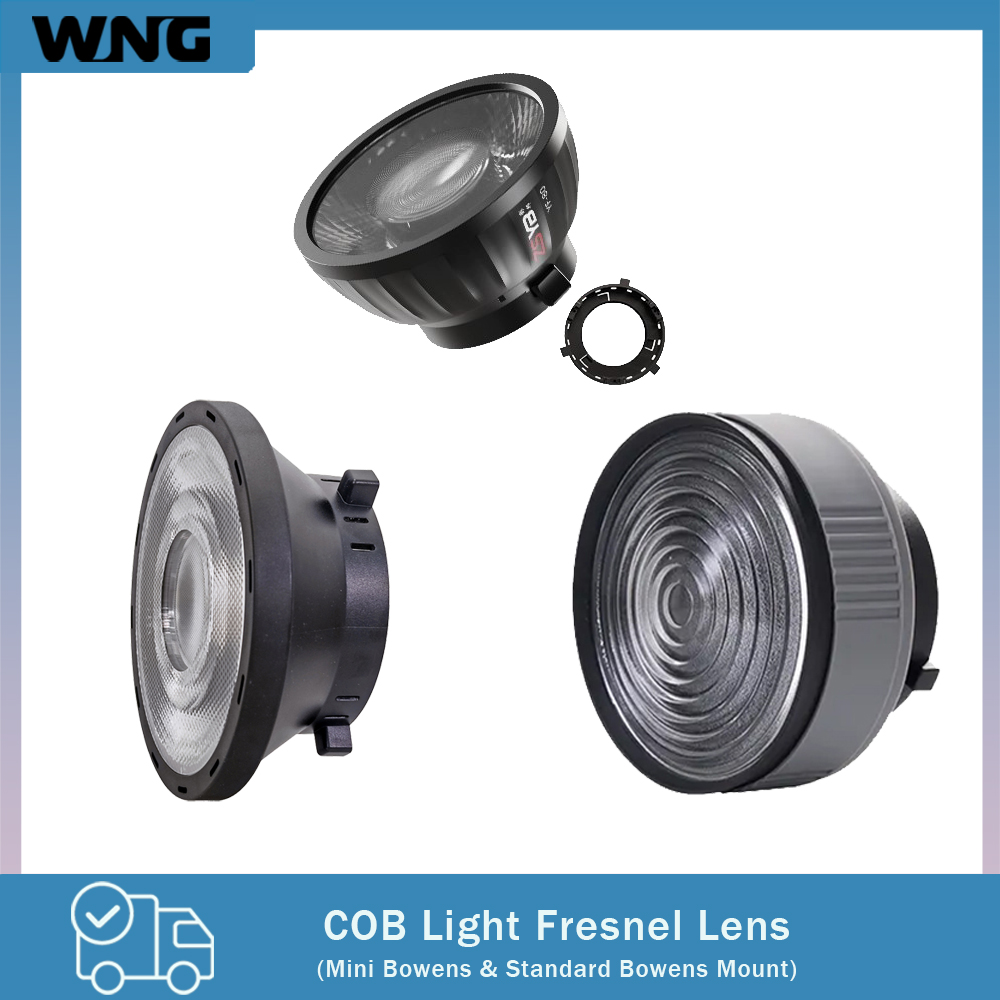 Photography Lighting Background - Fresnel-Linse 15-55 Grad Einstellbarer Fokusadapter für