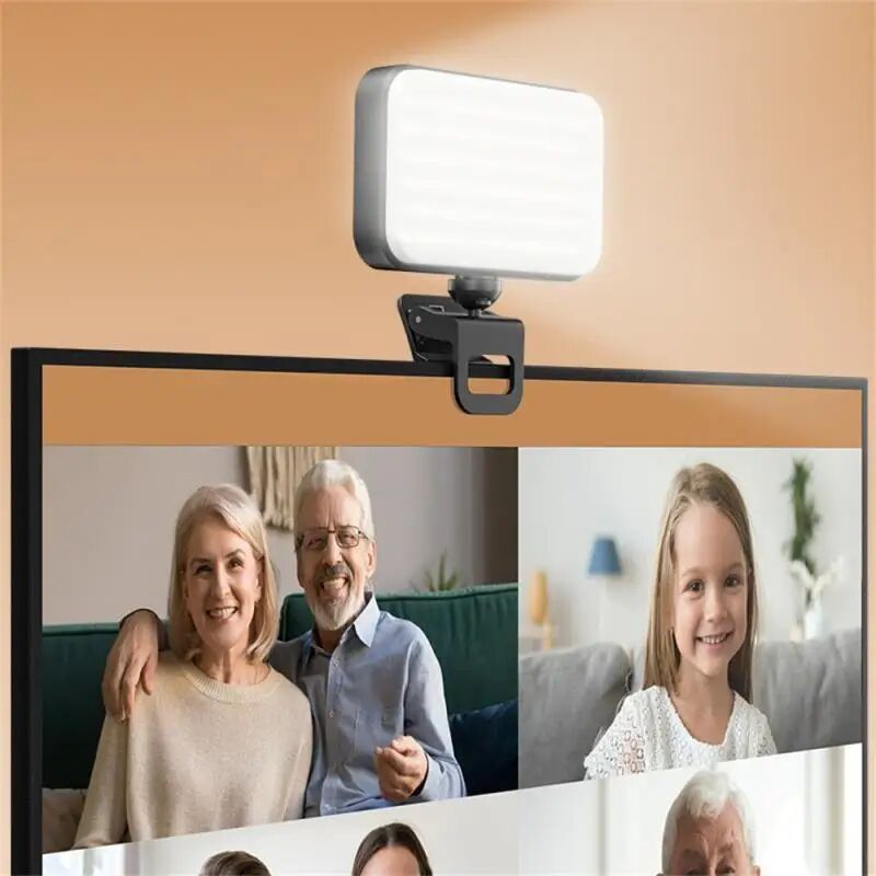Photography Lighting Flash - Taschen-LED-Selfie-Licht für iPhone, iPad, Handy, Laptop,