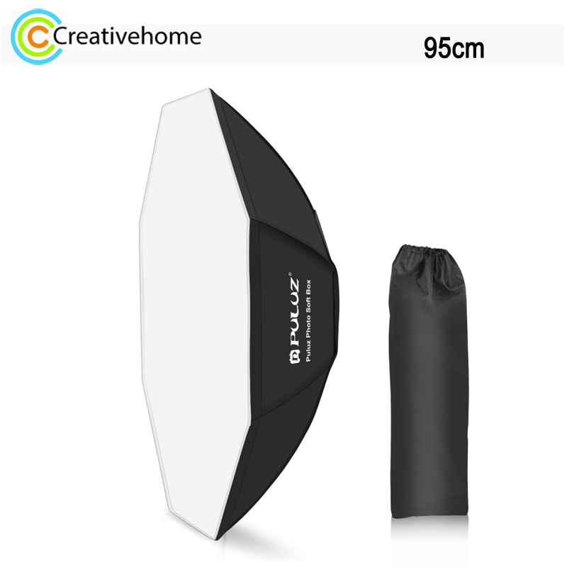 Photography Lighting Diffuser - Puluz 95cm Achteck Fotografie Softbox Diffusor