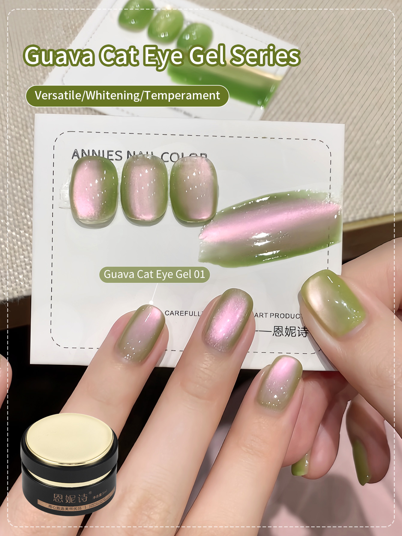 Coloured Gel Set - 3 Farben Explosive Flash Green Glass