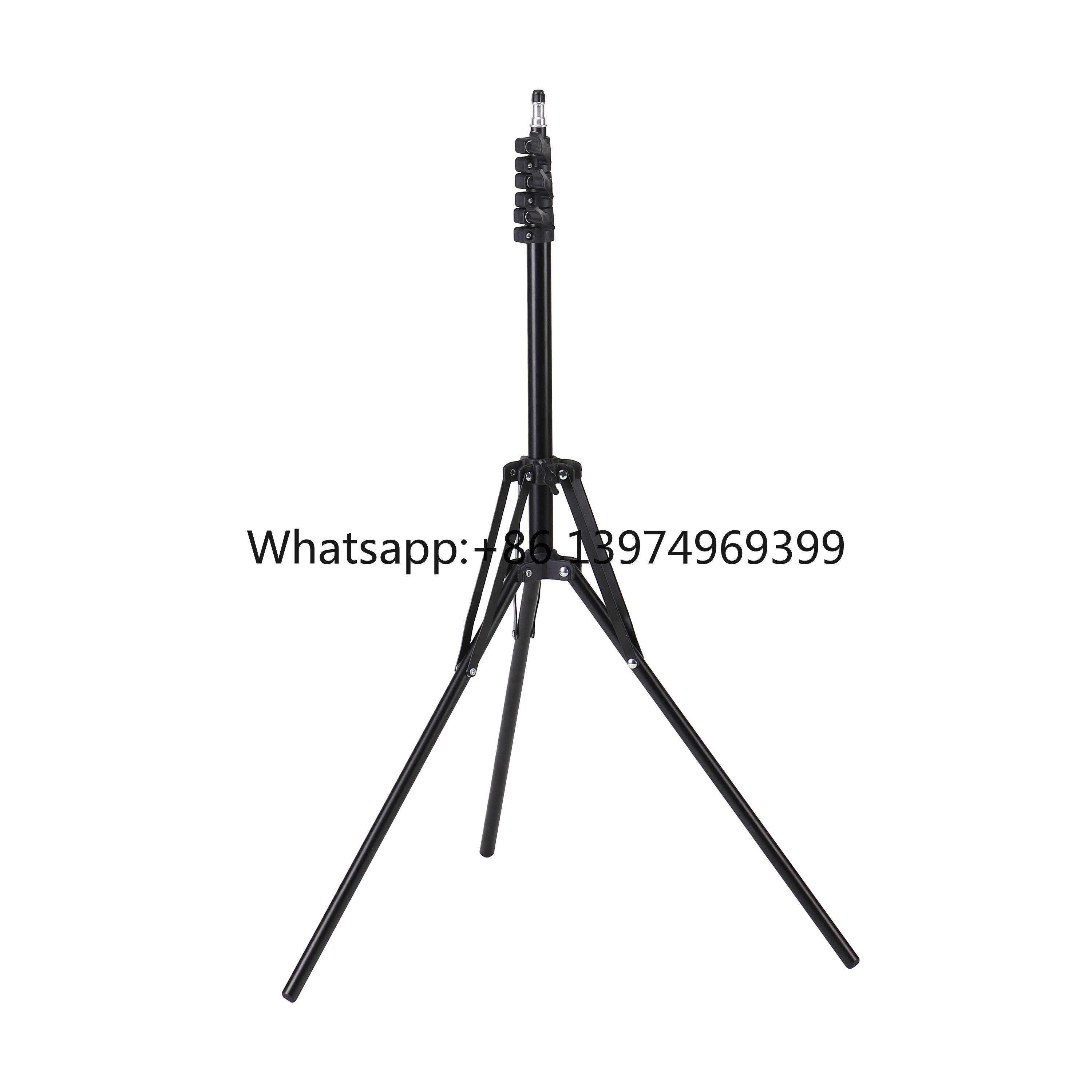 Photography Lighting Background - 1,9 m Professionelles Fotografie-Lichtstativ aus schwarzem