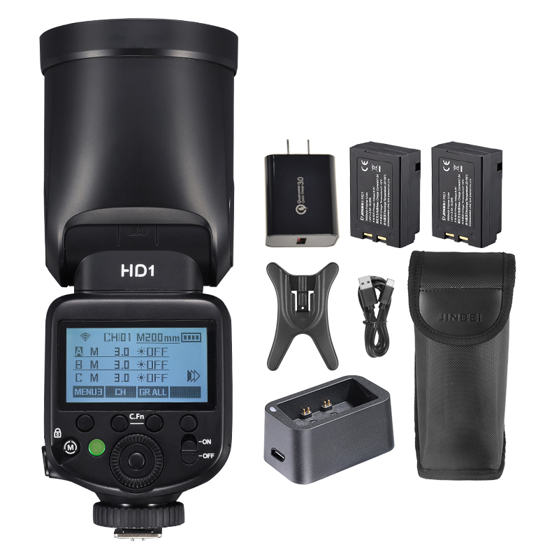 JINBEI HD-1 Rundkopf-HSS-Speed – Photography Lighting Flash Bewertung und Preis