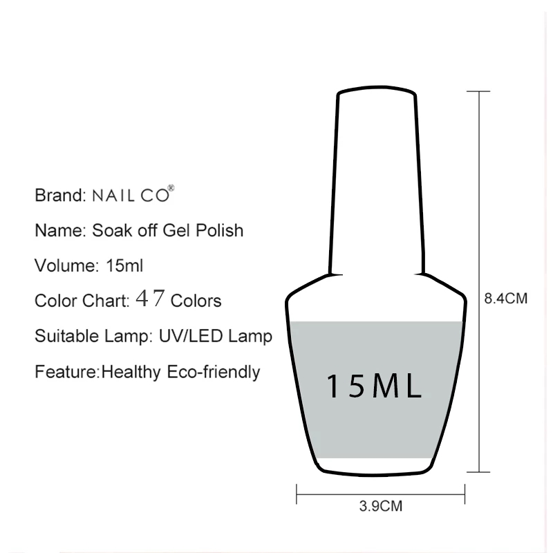 NAILCO 15 ml Camel Coffee Gel  – Coloured Gel Set Bewertung und Preis