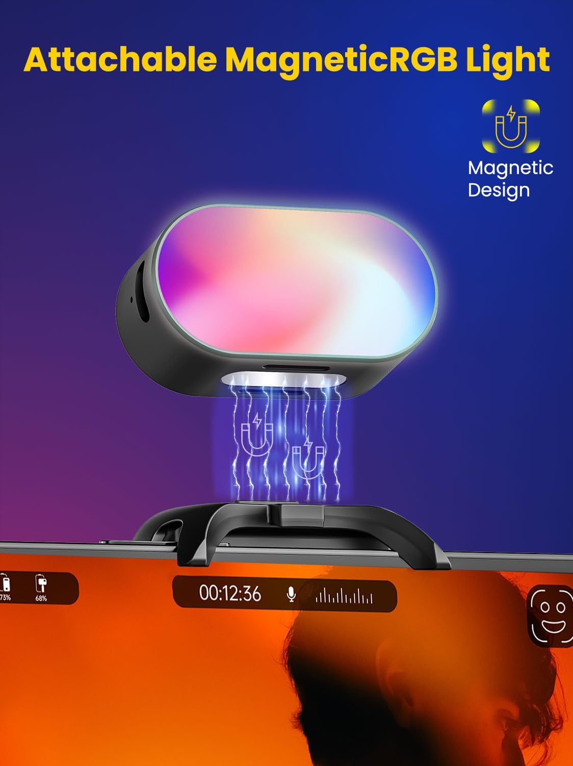 AOCHUAN Mini RGB Magnetisches  – Photography Lighting Spotlight Bewertung und Preis