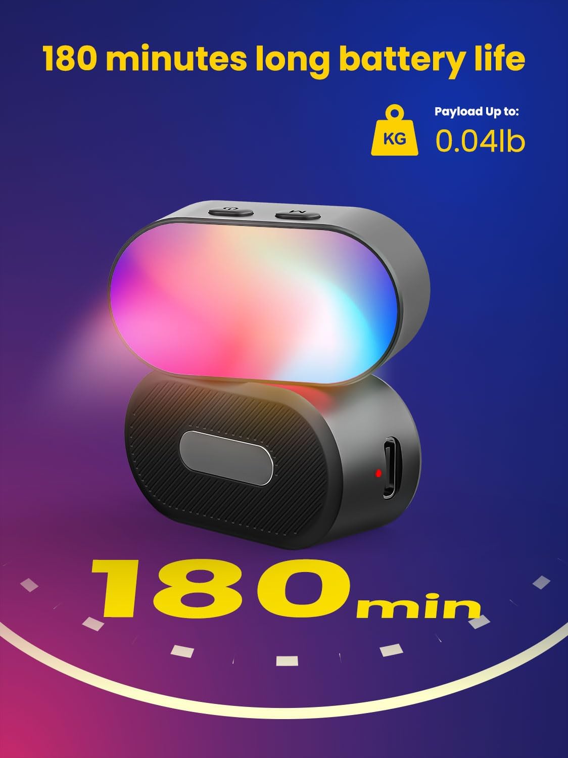 AOCHUAN Mini RGB Magnetisches  – Photography Lighting Spotlight Bewertung und Preis