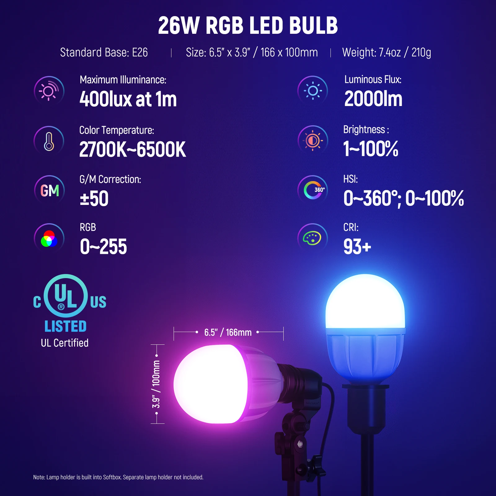 NEEWER RGB Softbox Beleuchtung – Lighting Effect In Photography Bewertung und Preis