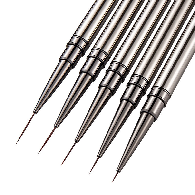 5-teiliges Nail-Art Pinsel-Set – Coloured Gel Set Bewertung und Preis
