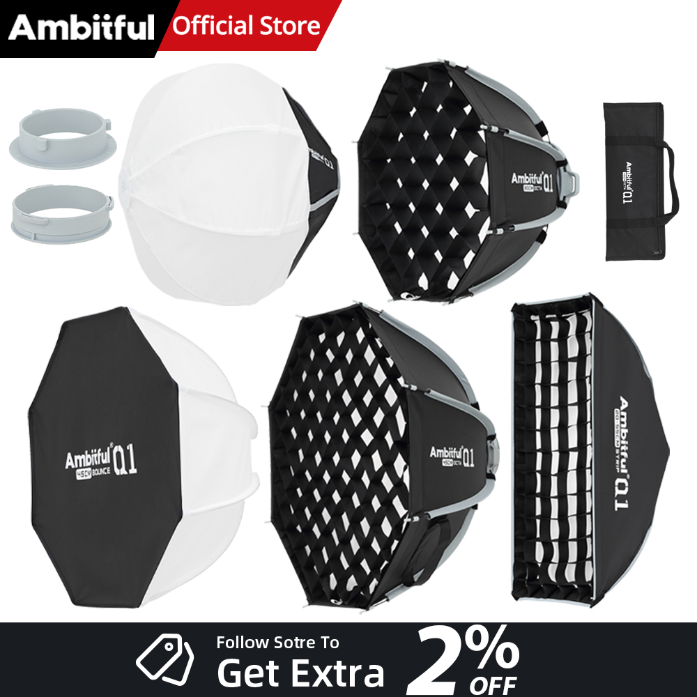 AMBITFUL Q1 Mini Bowens MiniGO – Photography Lighting Diffuser Bewertung und Preis