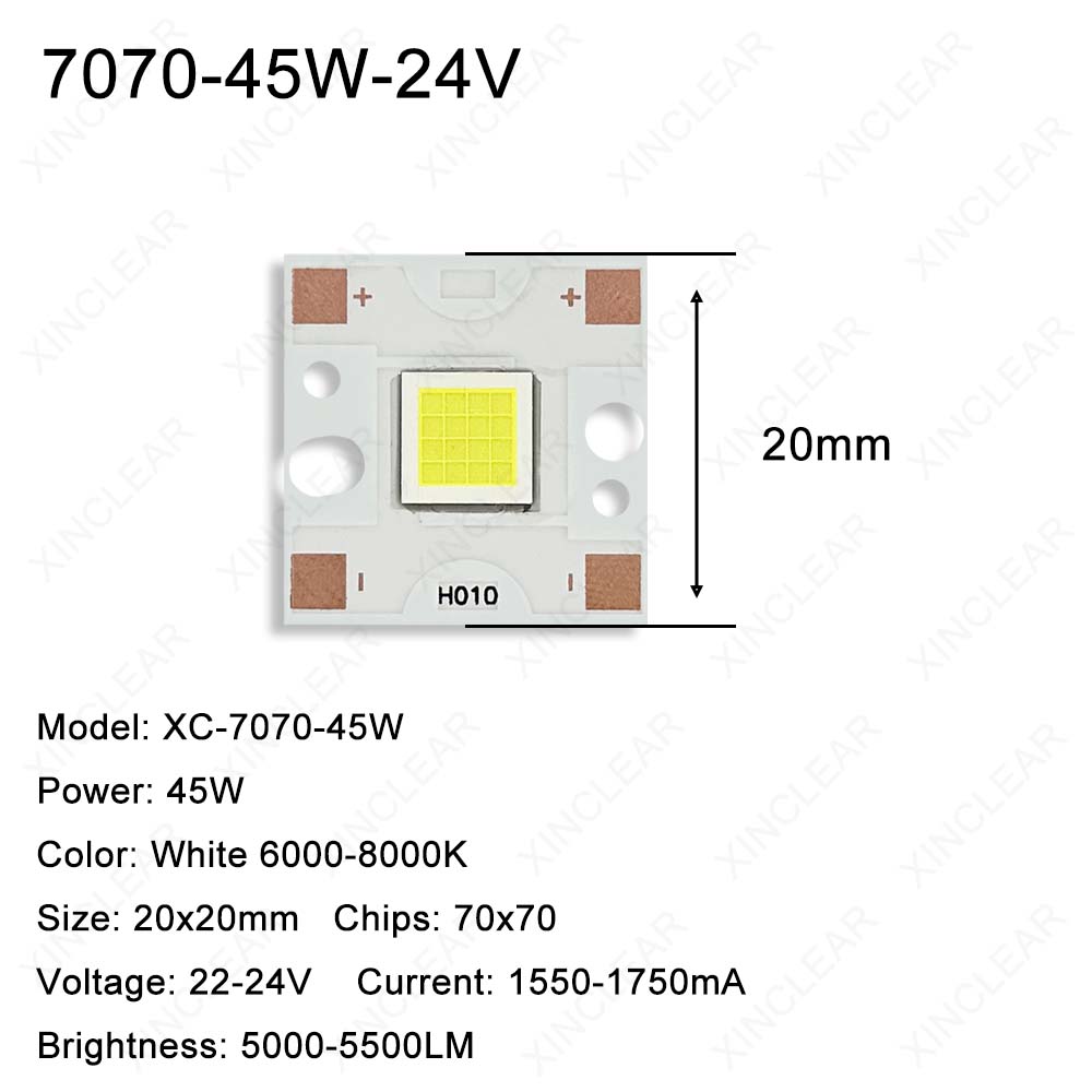SMD 5050 7070 LED-Chip 20 W 45 – Photography Lighting Board Bewertung und Preis