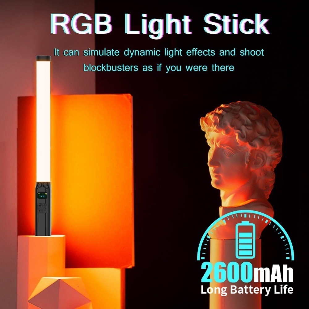 50cm RGB Stick Lichts tab leic – Photography Types Of Lighting Bewertung und Preis