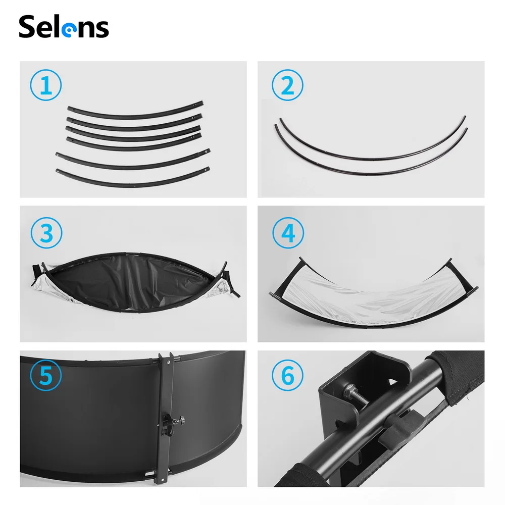 Selens 4-IN-1 U-Typ 105 x 260  – Photography Types Of Lighting Bewertung und Preis