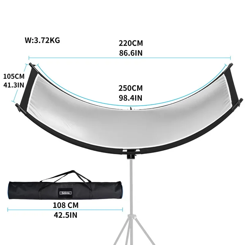 Selens 4-IN-1 U-Typ 105 x 260  – Photography Types Of Lighting Bewertung und Preis
