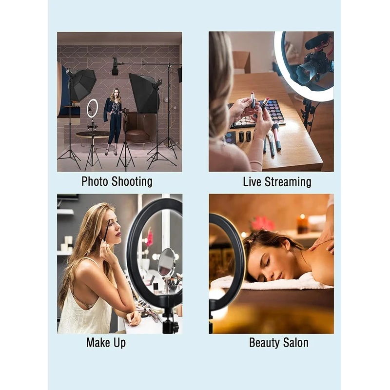 Desiontal 26cm Ringlicht mit S – Photography Lighting Spotlight Bewertung und Preis