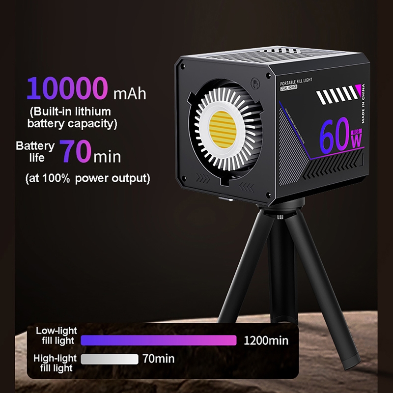 60W RGB Videoleuchte Tragbares – Photography Lighting Background Bewertung und Preis