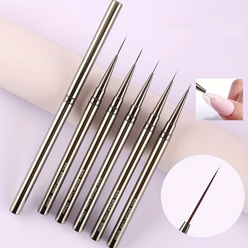 5PCS Nail art Liner Pinsel Han – Coloured Gel Set Bewertung und Preis