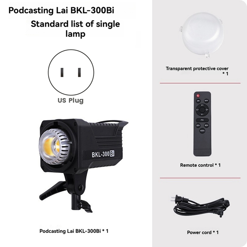 300W Bi-LED-Videoleuchte, kont – Photography Lighting Spotlight Bewertung und Preis