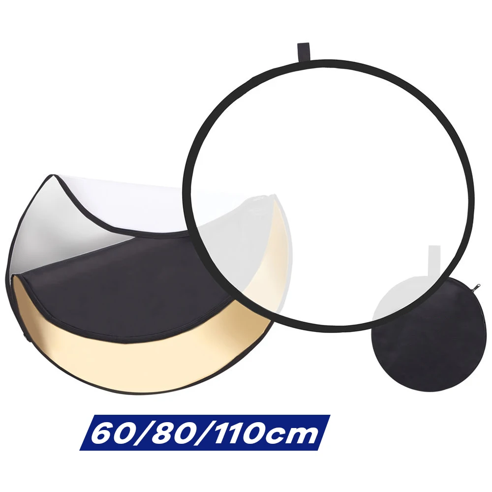 60/80/110 cm 5-in-1 zusammenkl – Photography Lighting Reflector Bewertung und Preis